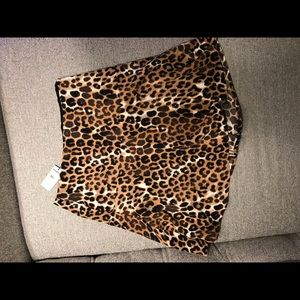 Express Leopard Skirt Size 4 Small